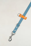 BioThane Set Hundeleine & Halsband | Petrol & Pumpkin