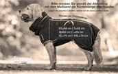 Coffee-Beige DRYUP Cape Bademantel für Hunde aus 100% Baumwoll-Frottee – ideal nach Regen, Schwimmen und Matsch