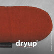 DRYUP Hunde-Handschuh in Rost-Rot – saugstarker Baumwoll-Handschuh, ideal zum schnellen Trocknen von nassen Hundepfoten.
