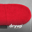 DRYUP Hunde-Handschuh in Rot – saugstarker Baumwoll-Handschuh, ideal zum schnellen Trocknen von nassen Hundepfoten.