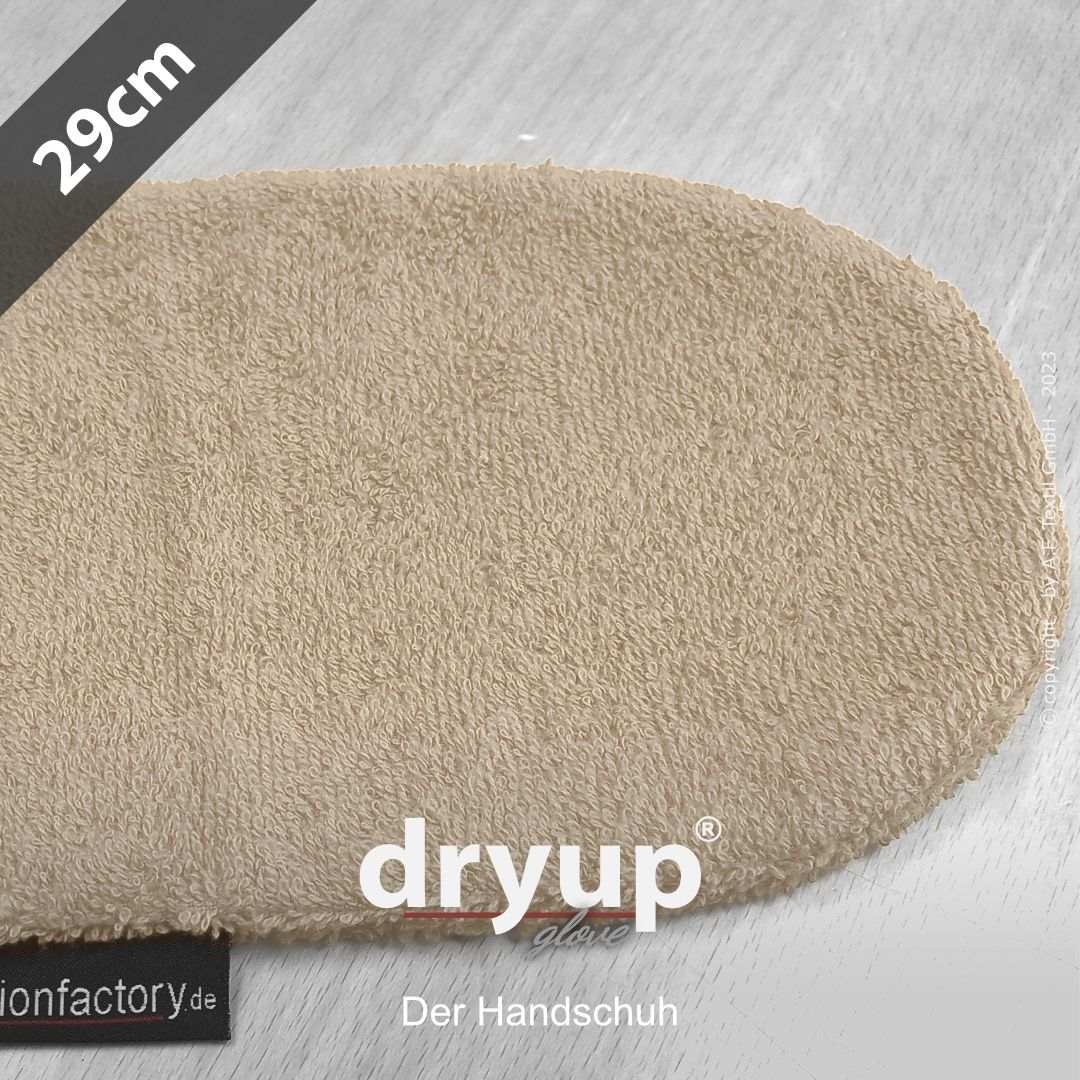 Handschuh für Hunde, Hundehandschuh in Sand-Beige