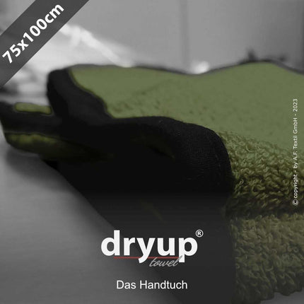 DRYUP® Hundehandtuch Moos-Grün