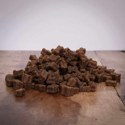 Leckerli Hund Lachs | 200 g – Hundeleckerli zum Training, perfekt für alle Rassen, ohne künstliche Zusätze, ideal für Allergiker, getreidefrei
