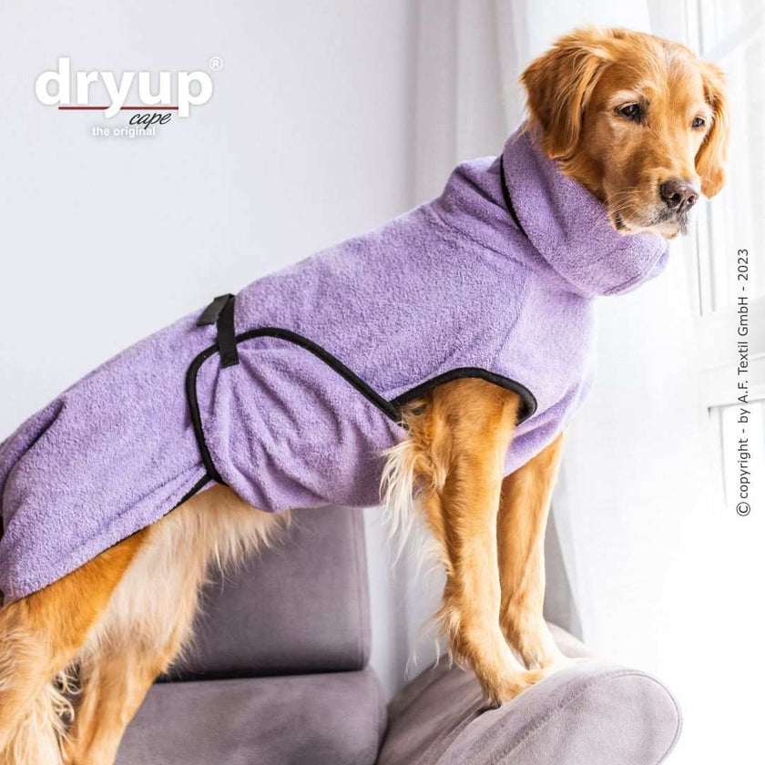 DRYUP CAPE® Hundebademantel Lavendel
