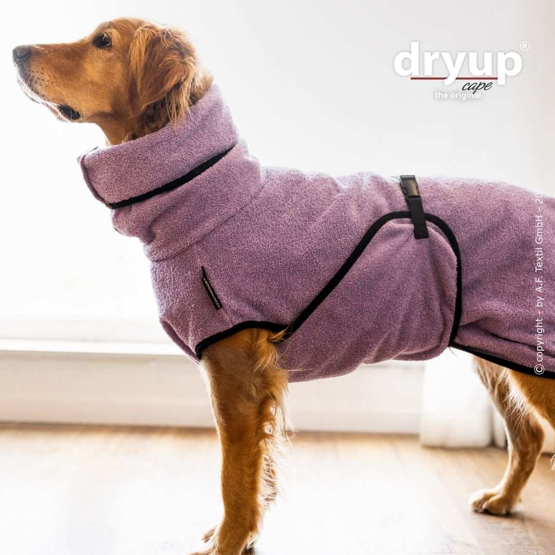 DRYUP CAPE® Hundebademantel Lavendel