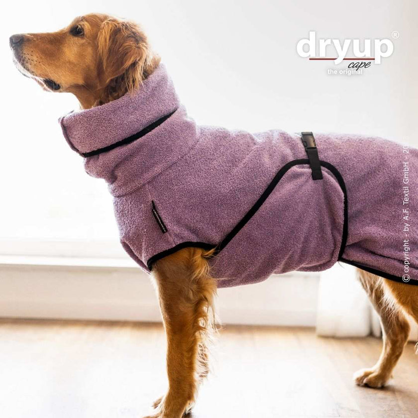 DRYUP CAPE® Hundebademantel Lavendel