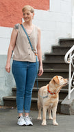 BioThane Set Hundeleine & Halsband | Petrol & Pumpkin